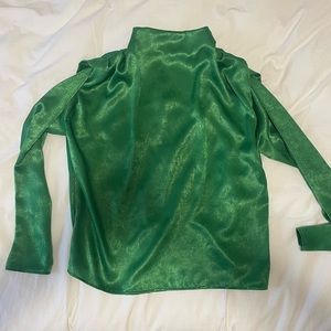 Zara size small green blouse